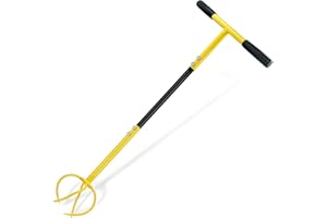 Byhagern Twist Tiller Manual, Garden Claw Cultivator with Long Handle, Hand Tiller Tool for Plant Box and Gardening Bed