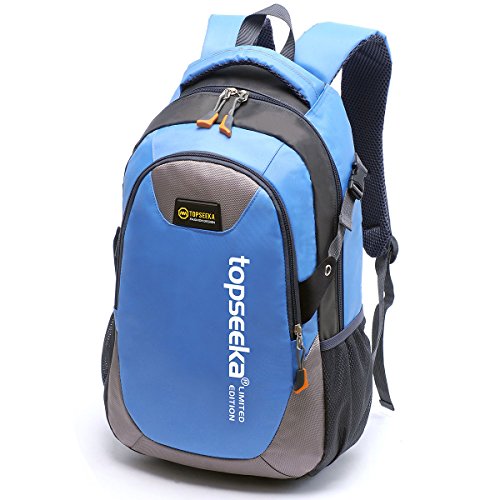 Outdoor peak Unisex Jungend Oxford wasserdicht Büchertasche Rucksack Laptoptasche Unitasche Freizeitrucksack Schulrucksack Studententasche Daypacks Reisetasche