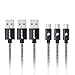 Price comparison product image [3Pack] Micro USB Cable, POWERocker 5FT(1.5M) USB-A 2.0 to Micro USB Cable Nylon Braided Cable for Samsung, HTC, Sony, Motorola, LG, Blackberry, Nokia, Golden
