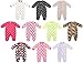 BABY BOYS GIRLS SLEEPSUIT FLEECE ONESIE 0-9 MONTHS FREE P&P BNWT