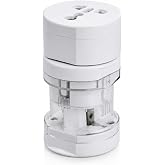 Uluslar Arası Adapt&ouml;r Evrensel Priz-fiş 4 L&uuml; &Ccedil;evirici Hepsi Bir Arada Seyahat Adapt&ouml;r&uuml; Universal Travel Adapter All-in-one Av
