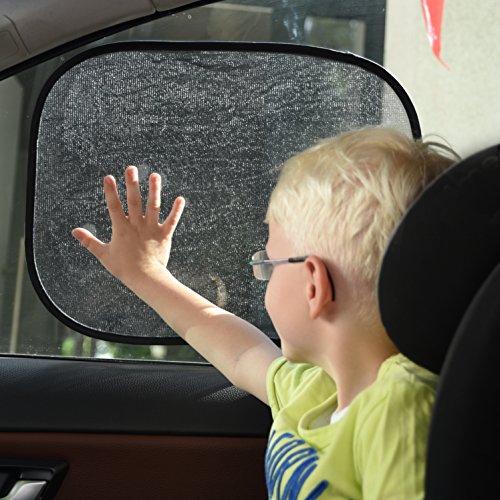 Auto-Sonnenschutz für Babys und Kinder von colourful clouds, selbsthaftende Sonnenblenden mit UV-Schutz, Sonnenblenden in handlicher Aufbewahrungstasche (2 Stück) - 8