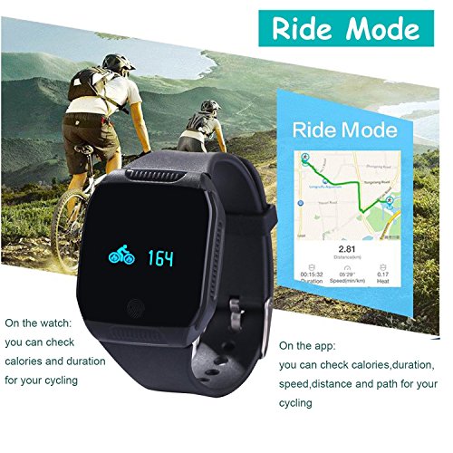 Fitness Armband,Willful SW501 Fitness Tracker Wasserdicht IP67 Aktivitätstracker Sportuhr für Schwimmen Radfahren Laufen,Schrittzähler,Schlafanalyse,Push-Message und Anrufer,ID Benachrichtigung Kompatibel mit Samsung iPhone Android IOS Handy für Frauen Herren Kinder - 5