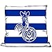 Produktbild MSV Duisburg Kissen 38 x 38 cm Blau Dekokissen Zierkissen Sofakissen