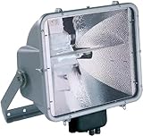 flutlichtstrahler led 180 ac für große Flächen Flutlichtstrahler Lightmaster 2000, symmetrisch, gehämmerter Reflektor, Kurzbogenlampe, Komplett HQI Flutlicht
