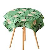 tischdecke rund weiß 100 cm ➤ Größe: 85 * 85 cm, 110 * 110 cm, 140 * 140 cm, 140 * 100 cm, 140 * 200 cm, 140 * 230 cm