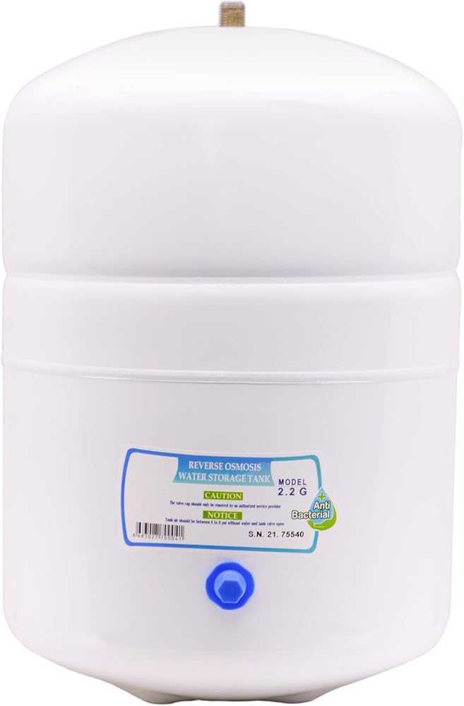 OverWater TRTANK Su Arıtma Cihazı Metal Su Tankı 2.2 Galon TANK0M022
