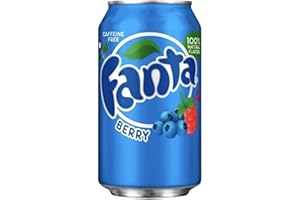 Canette de Soda Berry Myrtilles Framboises Fanta