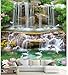 Produktbild Tapete Wandbild 3D Landschaft Wasserfall Landschaft Tv Sofa Hintergrund Wandmalerei Benutzerdefinierte Beliebige Größe