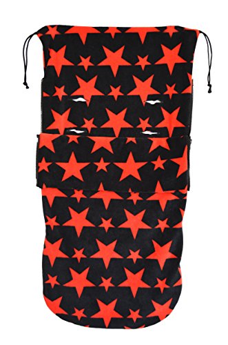 Cuddles Collection Footmuff (Red/ Black)