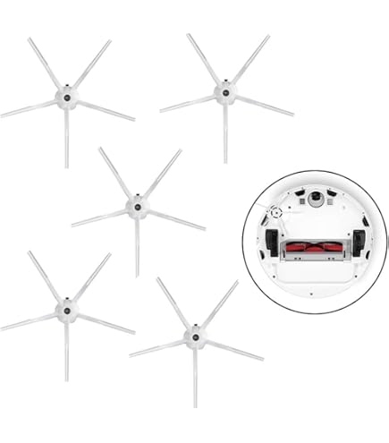 Ytaland Vervanging Hoofdborstel Achterkant voor Roborock S7 & S7 & S7 MaxV & S7 MaxV Plus & S7 MaxV Ultra & Q7 & Q7 Max & Q7 Max Robot Stofzuiger (Grijs