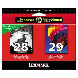 Lexmark 28/29 18C1590- Black and Color Return Program Ink