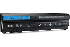 BIUBOTY Batteria Notebook per Dell Latitude E6430 E6420 E6440 E6530 E6540 E6520 E5430 E5530 E5420 E5520 Inspiron 15R 5520 5420 17R 5720 7520 7720 3460 T54FJ T54F3 60WH 11.1V 5200mAh Portatile Laptop Batterie