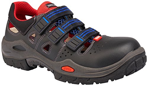 Preisvergleich Produktbild Jalas 3800R Respiro S1 SRB Sicherheitssandale 43 Schwarz
