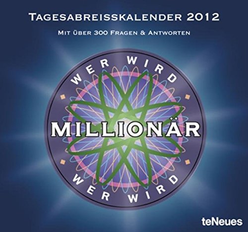 Wer wird Millionär 2012 Tagesabreißkalender
