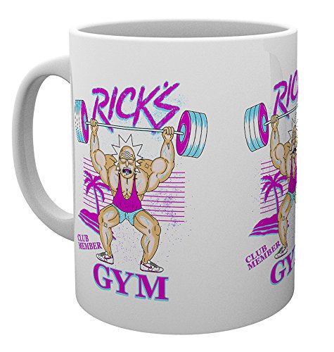 GB eye Rick y Morty Ricks gimnasio taza, multicolor