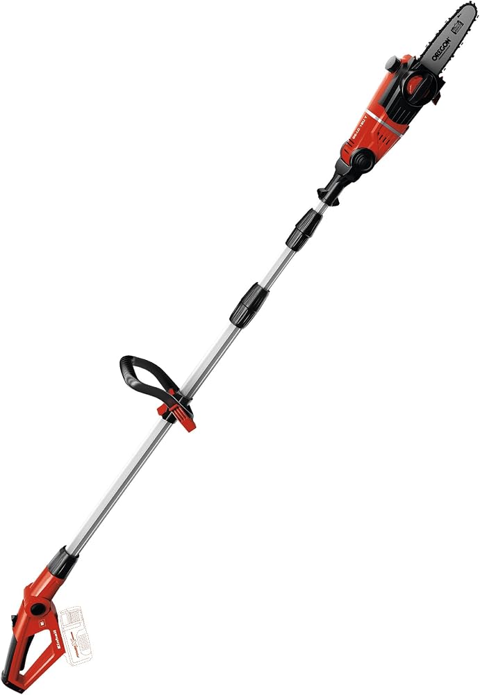 Einhell Akülü Yüksek Dal Budama Makinesi GE-LC 18 Li T-Solo 3410810 | PXC | 18 V | 20 cm pala uzunluğu | teleskopik uzatmalı tutamak | Oregon pala ve zincir | akü hariç