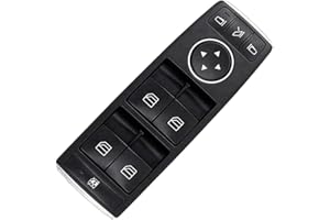 PLHJI Interruttore alzacristallo elettrico 1669054400 adatto per Mercedes-Benz X156 W176 W246 X166 GLS GLA Classe a Classe M