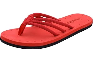 Harssidanzar Tongs mode femmede plage d'été légères et confortables pour femmes avec soutien de la voûte plantaire KL221EU