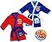 Price comparison product image 1 Stück _ Fleece - Frottee _ Bademantel - " Disney - Findet Nemo - Fisch - BUNT " - incl. Name - 6 bis 7 Jahre / Gr. 122 - 128 - Microfleece / Microfaser - mit Kapuze - für Kinder / Jungen & Mädchen - Dorie / Fische Unterwasser Clownfisch - Dory - Tiere - Hausmantel / Morgenmantel / Saunamantel - Sauna - Kapuzenbademantel - Kinderbademantel - Mädchenbademantel / Jungenbademantel - Frotteebademantel - Polyester