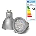 Produktbild 10 Stück Vossloh Schwabe LED Lampe 7 Watt GU10 Spot Strahler Leuchtmittel warmweiß MR16