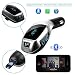 Produktbild Ein WLAN-In-Auto Bluetooth FM-Transmitter, Bluetooth FM-Transmitter-Radio-Adapter Car Kit mit 5V 2.1A USB-Auto-Ladegert MP3-Player-Unterstützungs-TF-Karte USB-Flash-Laufwerk