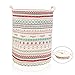 ALLTOP Premium Cartoon Foldable Cotton Line Laundry Basket Folding Children Toys Organiser Storage Basket Clothes Holder with Lids, Bohemia Pattern