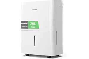 COMFEÈ Comfee Luftentfeuchter 20L/24h,Raumgröße ca.100m³(40m²),APP-fähig,Smart modu,Timer 24H,Wassertank 3L,Gegen Feuchtigkeit,MDDF-20DEN7-WF