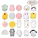 Produktbild Mochi Squishy Kawaii Set, Jspoir Melodiz Spielwaren nettes langsames aufgehende Tierhand Spielzeug weiche Squeeze Squishy Toys, 20pcs
