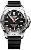 Victorinox Swiss Army Unisex Analog Quarz Uhr mit Kautschuk Armband 241733