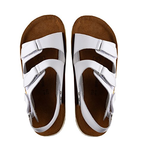 Wellness Komfort+ Herren ESD Berufsssandale weiss - 4