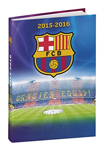 Quo Vadis - Barcelona - Textagenda - Agenda Scolaire Journalier 12x17 cm - Année 2015-2016