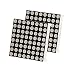 Produktbild GUTES PRODUKT 2019 8 x 8 rote LED-Anzeige Common Anode Dot Matrix Module - Schwarz + Weiß (2 PCS) LDTR-YJ041