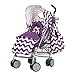 Obaby Metis Plus Stroller ZigZag Bundle (Purple)