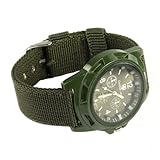 QBD - -Armbanduhr- QBD Army Green