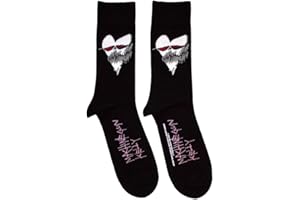 Rock Off officially licensed products Machine Gun Kelly Heart Face Ankle Chaussettes Size One Size