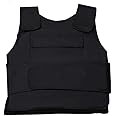 BININBOX Body Anti Knife Stab Vest Protective Tungsten Steel Armor Proof Plates Front and Back Concealed