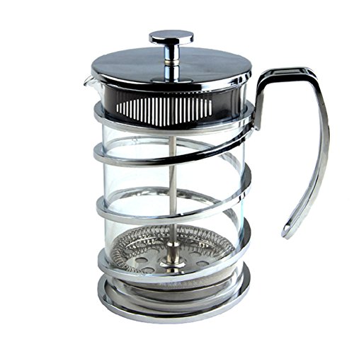 spécifications Métaux précieux Style européen Presse française pot Argenté/ Bronze café pot-A