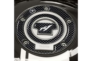 labelbike - Protection DE Bouchon DE RÉSERVOIR DE Moto en Gel Sticker 3D Compatible avec Yamaha R1 2000-2014