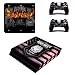 Produktbild Playstation 4 Slim + 2 Controller Aufkleber Schutzfolien Set - Call of Duty: Black Ops II (1) /PS4 S