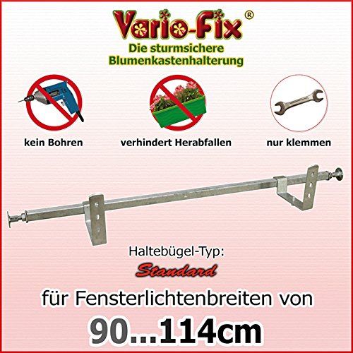 Blumenkastenhalter Vario-Fix Standard 1590 – STURMSICHER (nur Verspannen) - 2