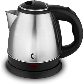 CG - EKSS12 SS 1.2 Ltr Electric Kettle 1350W with Dry Boil Protection, Auto Cut Off, Cool Touch Ergonomic Handle, Double Wall Insulation, 2Yr Replacem