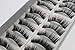 10 Pairs Hand made full strip Fake False Eyelashes Natural Long Look cotton stem 217 free shipping Beauty Health Makeup Tools