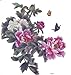 Produktbild SPESTYLE waterproof non-toxic temporary tattoo stickersEXTRA LARGE Size: 7.87 x 8.66 Inches waterproof and fashionable women's large peony flowers temporary tattoos for half back by SPESTYLE