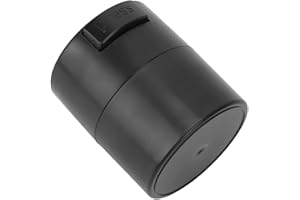 YUMILI Boîte de Rangement pour Colle à Cils, Pot Adhésif D'extension Cils avec Tampon éponge Pression Négative Instituts beauté et amateurs (Noir)