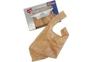 PROTEC&CO Sacs Parfumés pour Couches Neutralise Les Odeurs Pratique et Hygiénique Opaques Boîte de 50 sacs