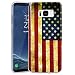 Produktbild HB-Int Hülle für Samsung Galaxy S8 Plus Schutzhülle Silikon USA Flagge Muster Etui Handyhülle Ultra Dünn Handytasche Flexible Slim Case Cover