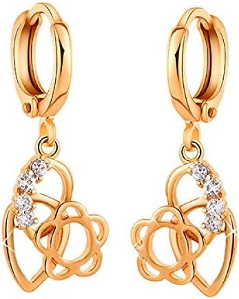 FAONL Ladies Ear Nail Fashion Creative Sweet Symmetry Shiny,1-OneSize