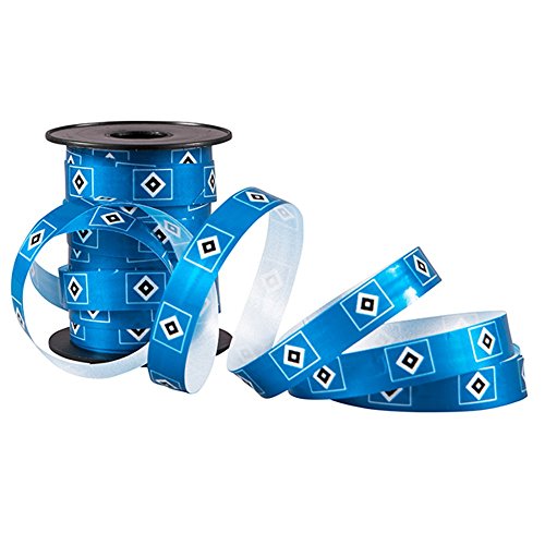 Preisvergleich Produktbild 3 Rollen Geschenkband Hamburger SV HSV