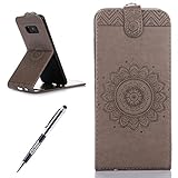 Galaxy S8 Hülle,Samsung Galaxy S8 Hülle Leder Handyhülle...